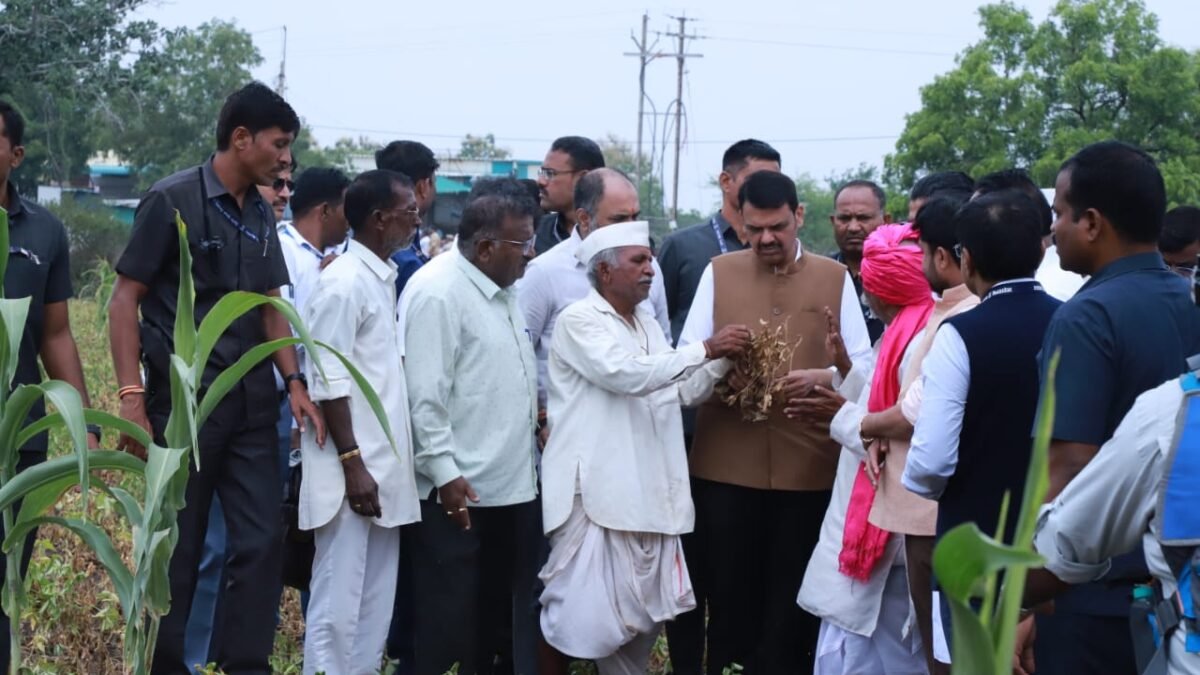 पिकांचे सरसकट नुकसान; मदतही सरसकट देणार – मुख्यमंत्री देवेंद्र फडणवीस
