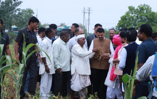 पिकांचे सरसकट नुकसान; मदतही सरसकट देणार – मुख्यमंत्री देवेंद्र फडणवीस
