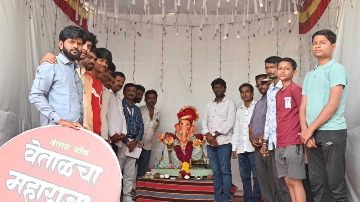 गजराज गणेशोत्सव मंडळात ‘लोकसंवाद २०२६’ अंतर्गत जी-रामजी रोजगार हमी योजनेची माहिती