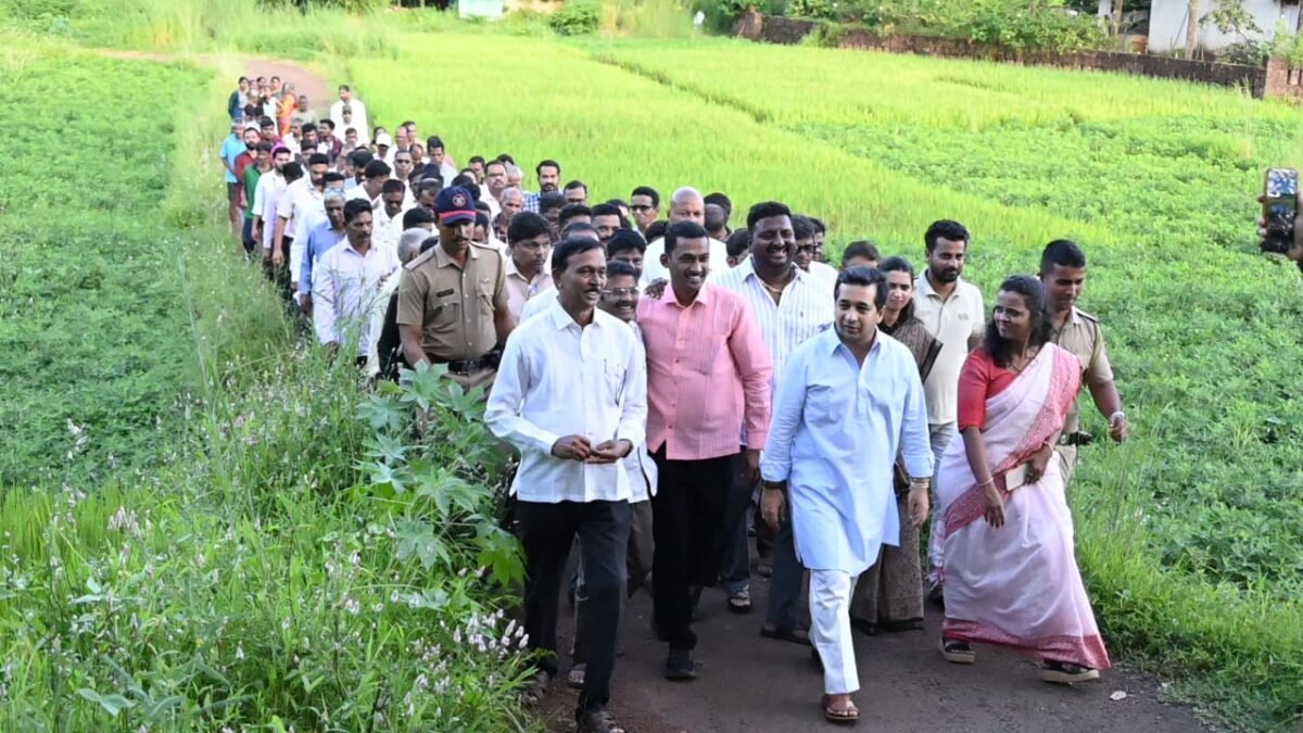 शासन सर्व शेतकऱ्यांच्या पाठीशी – पालकमंत्री नितेश राणे