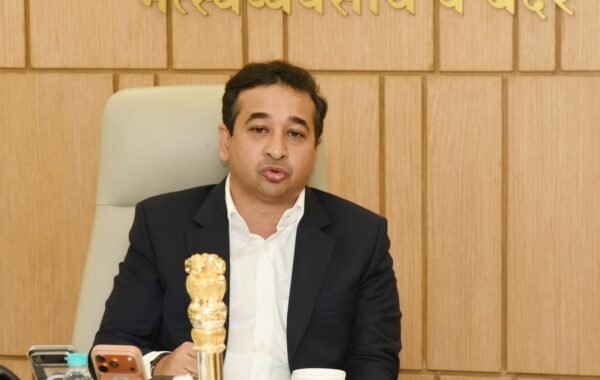 दुष्काळ निवारण मंत्रिमंडळ उपसमितीत मंत्री नितेश राणे यांचा समावेश