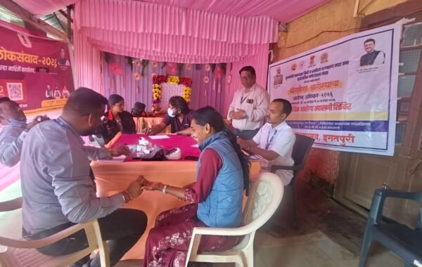 इगतपुरी पोलीस ठाण्यात ‘लोकसंवाद’ उपक्रमातून आरोग्याची जनजागृती