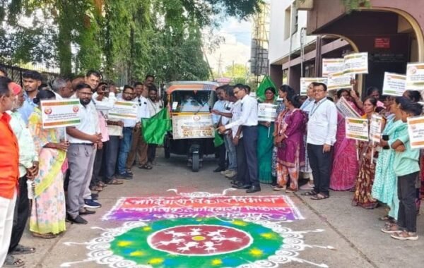 ‘सेवा संकल्प अभियान’ चित्ररथाचा शुभारंभ; आदिवासी विकास विभागाच्या योजनांची जनजागृती