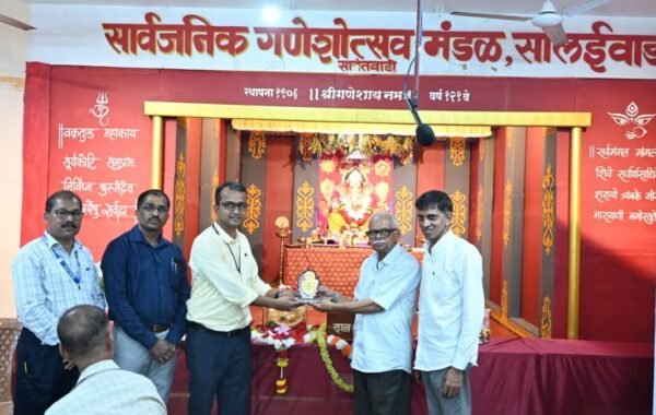 सालईवाडा सार्वजनिक गणेशोत्सव मंडळात ‘लोकसंवाद-२०२६’; शासकीय योजनांसह ‘Bappa.org’ची माहिती