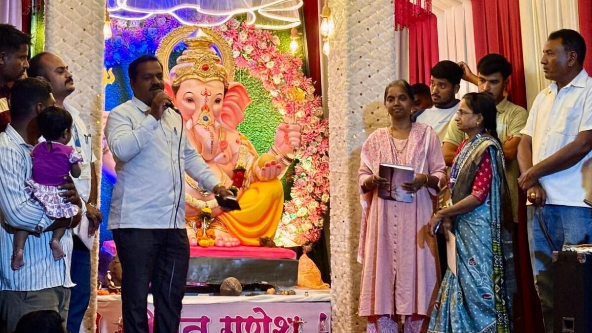 ‘लोकसंवाद-२०२६’ उपक्रमास तुंगमध्ये उत्स्फूर्त प्रतिसाद