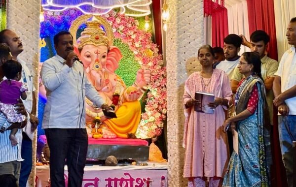 ‘लोकसंवाद-२०२६’ उपक्रमास तुंगमध्ये उत्स्फूर्त प्रतिसाद