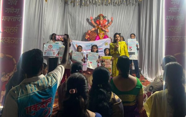 कोंडवे येथे सेवा संकल्प अभियान व लोकसंवाद कार्यक्रम संपन्न