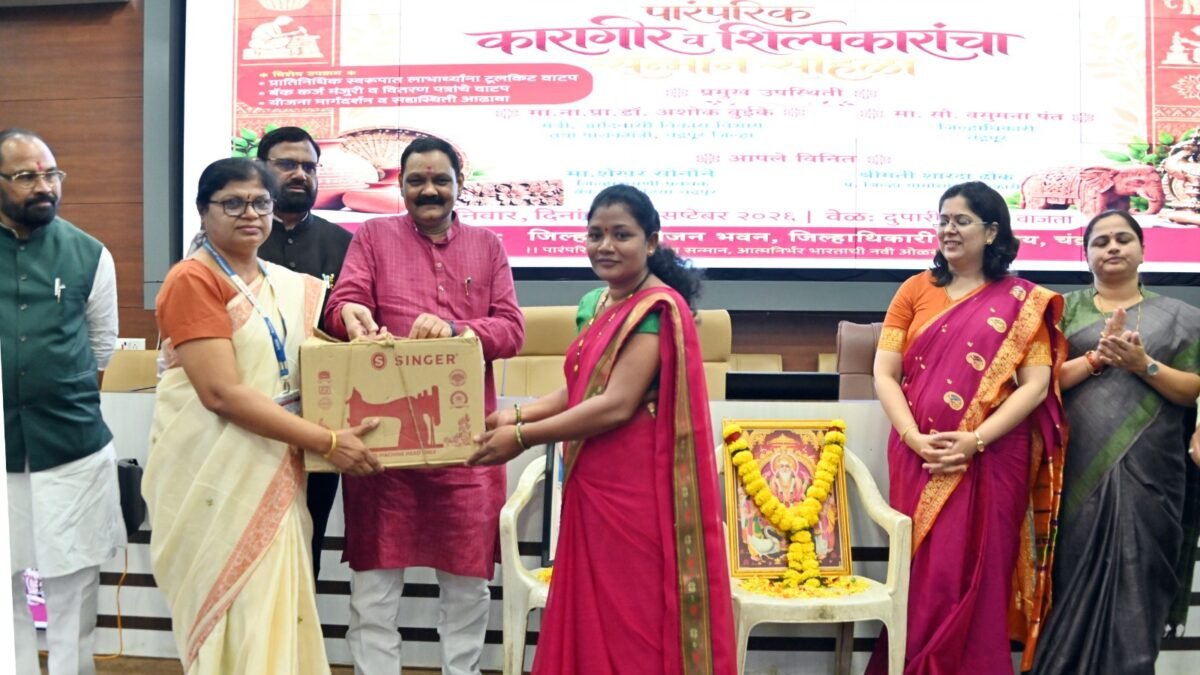 पीएम विश्वकर्मा योजनेतून पारंपरिक कारागिरांच्या कौशल्याला बळ