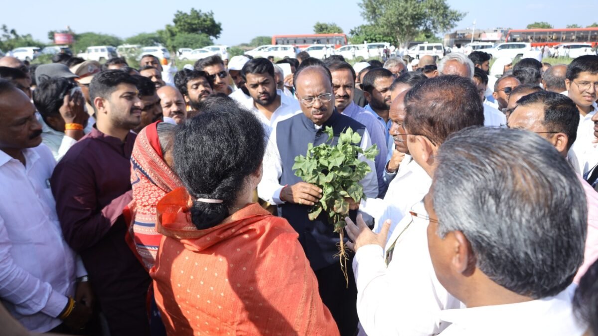 दुष्काळग्रस्त शेतकऱ्यांच्या पाठीशी शासन ठाम; मदत मिळवून देण्यासाठी प्रत्येक पंचनामा अचूक करा – महसूल मंत्री