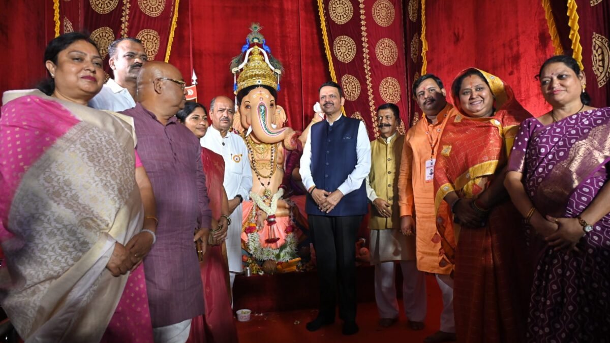 मसकऱ्या गणेशोत्सव नागपूरची वैभवशाली सांस्कृतिक ओळख – मुख्यमंत्री देवेंद्र फडणवीस